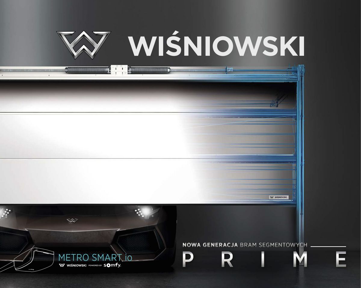 PRIME nowa generacja bram segmentowych Wiśniowski
